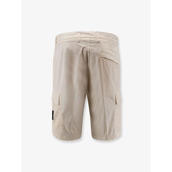 Stone Island Men Organic Cotton Bermuda Shorts